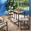 tectake Sitzgruppe Milton, (Set, 3-tlg), 3-teilig Bild 3