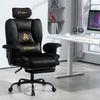 Gaming Stuhl mit Fußstütze, ergonomisch, höhenverstellbar, 130kg, Schwarz Bild 2