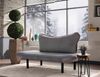 2-Sitzer-Schlafsofa, 'Chatto ', 75 x 70 x 150, Grau Bild 2