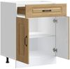 vidaXL Küchenunterschrank Kalmar Artisan-Eiche Holzwerkstoff 853496 Bild 5