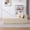YakoHome Modulsofa Elfenbein 174x100x74,5 cm – Sofort einsatzbereites Polstersofa mit Chaiselongue, weichem Sitzkomfort und modernem Design Bild 4