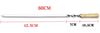 BAYLI Grillspieß 12er Set Schaschlikspieß 60 cm mit Holzgriff – Rostfreier Grillspieß Bild 3