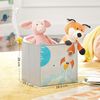 Calicosy Kinderregal mit Buchablage und 2 Aufbewahrungsboxen - Weiß Bild 3