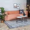Bronx71 Samt Sofa Memphis 3-Sitzer rosa Bild 3