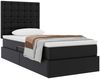 vidaXL Aufbewahrungsbett mit Matratze Schwarz 100 x 200 cm Kunstleder 3371653 Bild 3