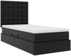 vidaXL Aufbewahrungsbett mit Matratze Schwarz 100 x 200 cm Kunstleder 3371653 Bild 5
