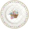 EasyLife Kuchenteller Spring Bloom, Spülmaschinengeeignet, Mehrfarbig, Hasen & Blumenkörbe, H: 2cm Bild 2