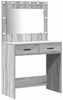 vidaXL Schminktisch mit Schubladen 3 pcs Graues Sonoma Holzwerkstoff 3334214 Bild 5