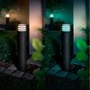 Philips Hue Lucca LED Laterne für den Außenbereich, Einstellbares Weißes und Buntes Licht, 1.100 lm, mit A60 Leuchtmittel, Dimmbar, IP44-Wetterfest, Matter-zertifiziert, Zigbee Bild 3
