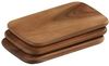 Frühstücksbretter 3er-Set, Akazie 22 x 15 cm Bild 4