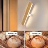 ZMH LED Wandlampe innen Wandleuchte: 52CM Holz Modern Flurlampe Up und Down Design 17W Treppenhauslampe Indirekt 3000K Warmweiß Wandbeleuchtung für Wohnzimmer Schlafzimmer Flur Treppenhaus Bild 2