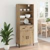 vidaXL Highboard Artisan-Eiche 69,5 x 32,5 x 180 cm Holzwerkstoff 3415872 Bild 4
