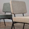 Bronx71 Esszimmerstuhl Espen recycelter Stoff taupe Bild 5