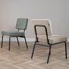 Bronx71 Esszimmerstuhl Espen recycelter Stoff taupe Bild 4