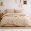 Sandiik Bettwäsche Musselin Bettwäsche „Oat Beige“ – aus Biobaumwolle, Biobaumwolle, Made in Stuttgart Bild 2
