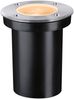 Paulmann 94732 LED Bodeneinbauleuchte Goldlicht rund 110mm Edelstahl Bild 5