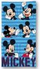 Disney Mickey Mouse Kinder Strandhandtuch – Weiches & saugstarkes Mikrofaser-Badetuch 140x70 cm Bild 4