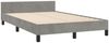 vidaXL Bettgestell ohne Matratze Hellgrau 120x190 cm Samt 3270596 Bild 5