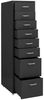 vidaXL Aktenschrank mit Rollen Anthrazit 28x41x109 cm Metall 335923 Bild 5