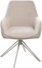 Esszimmerstuhl 2er Set JODAR Stoff Beige Bild 5
