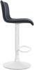 CLP Barhocker Hover mit Stoffbezug,schwarz Metall matt weiss Bild 4