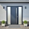 vidaXL Pflanzkübel 2 Stk. Weiß 30x30x30 Stahl 851188 Bild 3