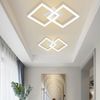 Nettlife LED Deckenleuchte Modern Deckenlampe Wohnzimmerlampe 24W Warmweiss 3000K, Drehbares, Augenschutz, LED fest integriert, Warmweiß, für Wohnzimmer Küche Flur Büro Bild 5