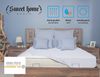 Sweet Home World Spannbettlaken Jersey, 100% Baumwolle, Weiß, 200x200 cm Bild 5