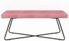 vidaXL Bank Uni Rosa 110 x 40 x 45 cm Samt 42038347 Bild 4
