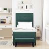 vidaXL Boxspringbett mit Kopfteil Dunkelgrün 200 x 100 cm Samt 3344495 Bild 3