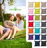 Green Bean® Outdoor Sitzsack, waschbar & wetterfest, Polyester-PVC-Stoff, Grün, 140x180 cm, 380 Liter Bild 2