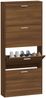 vidaXL Schuhschrank Braun Eichen-Optik 59x17x150 cm Holzwerkstoff 342525 Bild 4