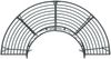 vidaXL Baumbank 4-Sitzanzahl 160 x 80 x 89 cm Stahl Silber Grau 42029522 Bild 2