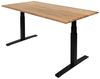 boho office® Schreibtischplatte, Wildeiche Massivholz 140 x 80 cm, 220er Feinschliff, Made in Germany Bild 3