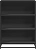 vidaXL Bücherregal Schwarz 80,5x35x107,5 cm Holzwerkstoff 849119 Bild 4