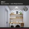 LED Panel Abia 2 White Select Dämmerungsgesteuerter Bewegungsmelder (HF) eckig 300mm 14W 1000lm 2700 - 4000K Weiß Bild 2