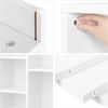 Vasagle 'LBC27WT' Bücherregal mit 7 Fächern, weiß, 50 x 24 x 106 cm Bild 4