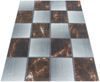 Kurzflor Teppich Oro rechteckig - 140x200 cm - Kupferfarbe Bild 2