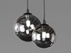 Fischer & Honsel 60983 LED Pendelleuchte Bala 8-flammig sandschwarz Bild 5