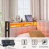 STILVORA Schlafsofa Polsterbett 90X200 mit matratze&Stauraum,Jugendbett mit LED&USB-Typ-C, mit LED-Licht & USB, 2 Schubladen, 90x200 cm, Multifunktionales gepolstertes Kinder-Schlafsofa, mit Matratze Bild 4