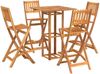 vidaXL 5-tlg. Gartenbar-Set Massivholz Akazie 3104962 Bild 3