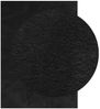 vidaXL Teppich HUARTE Kurzflor Weich und Waschbar Schwarz 160x230 cm 375117 Bild 3