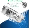 Clanmacy Lunchbox 800-1400ml Brotdose Metall Thermobehälter Lunchbox BPA frei Edelstahl, Fächern (abnehmbar) Bild 3