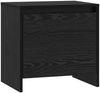vidaXL Nachttisch Schwarz Eichen-Optik 45 x 34 x 44,5 cm Holzwerkstoff 8000983 Bild 2
