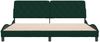Doppelbett, Bettgestell Modernen ohne Matratze Dunkelgrün 200x200 cm Samt d2405e Bild 5