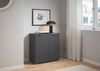 OTTO home Sideboard Highboard Sideboard Schubladenkommode Kommode Schlafzimmer ASTANA (Breite 80 cm / Höhe 81 cm, mit 2 Einlegeböden), mit 2 Türen, verstellbaren Böden und viel Stauraum MADE IN GERMANY Bild 2