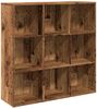 vidaXL Bücherregal Altholz-Optik 98x29x97,5 cm 855968 Bild 2