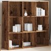 vidaXL Bücherregal Altholz-Optik 98x29x97,5 cm 855968 Bild 4