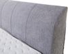Boxspringbett Family / BX2550 Flint, Stoff, Silber, 248 x 108 x 218 cm Bild 4