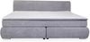 Boxspringbett Family / BX2550 Flint, Stoff, Silber, 248 x 108 x 218 cm Bild 2